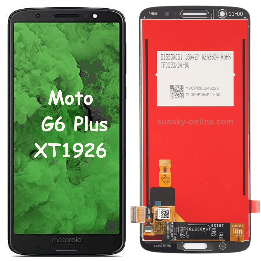 Motorola Moto G6 Plus (XT1926) LCD & Digitizer Black - Best Cell Phone Parts Distributor in Canada, Parts Source Motorola Moto G6 Plus (XT1926) LCD & Digitizer Black - Best Cell Phone Parts Distributor in Canada, Parts Source
